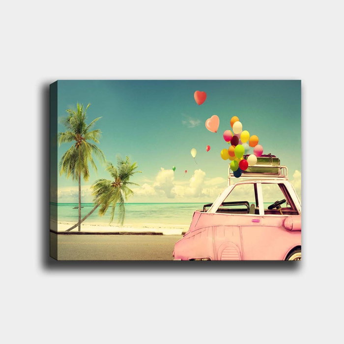 Wallity Lienzo decorativo Multicolor 70 x 100 cm